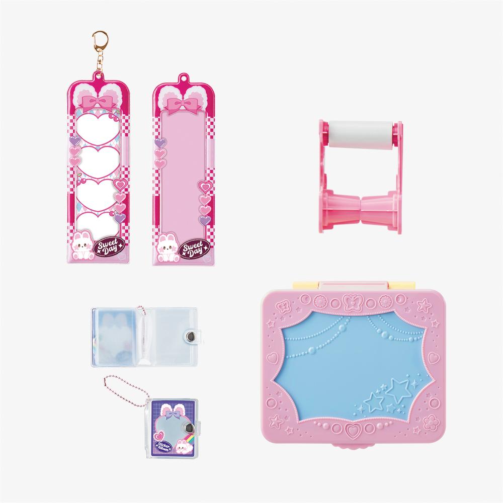 [young Toys] Youngtoys Secret Art 4-Cut Photo Sticker Maker Playset with Refill Pack