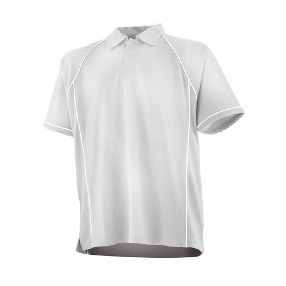 Finden & Hales Mens Contrast Piping Polo Shirt