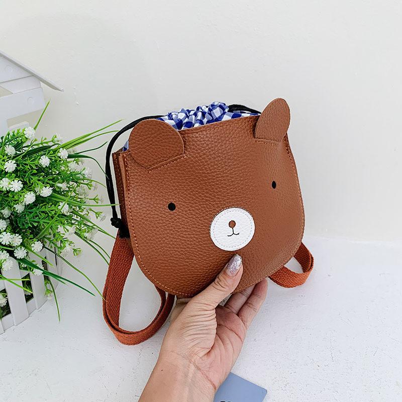 Adorable Cute Bear Children's Crossbody Bag For Boys And Girls Everyday Use