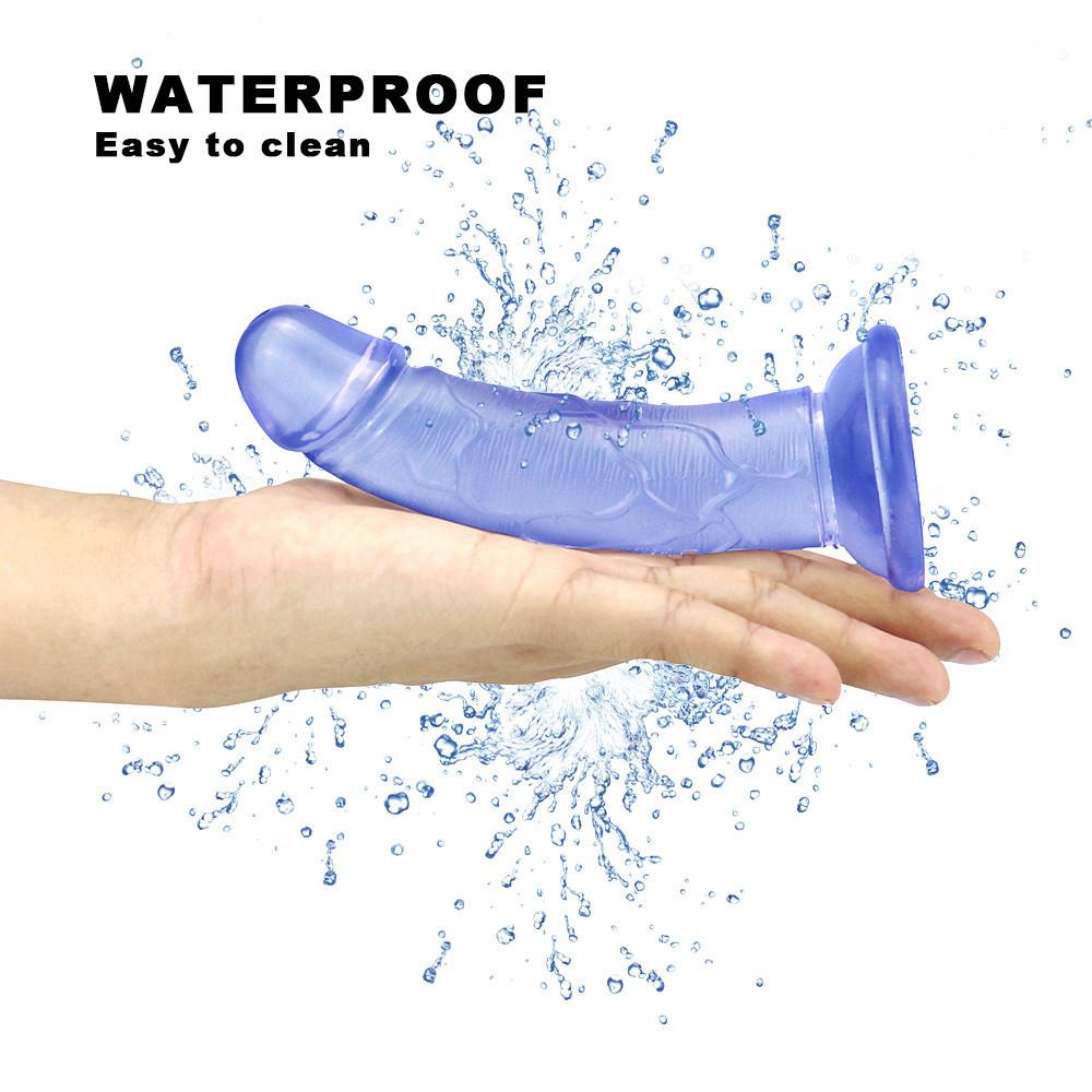 Soft Dildo Realistic Fake Long Penis Butt Plug Adult Sex Toys For Woman Men Vagina Anal