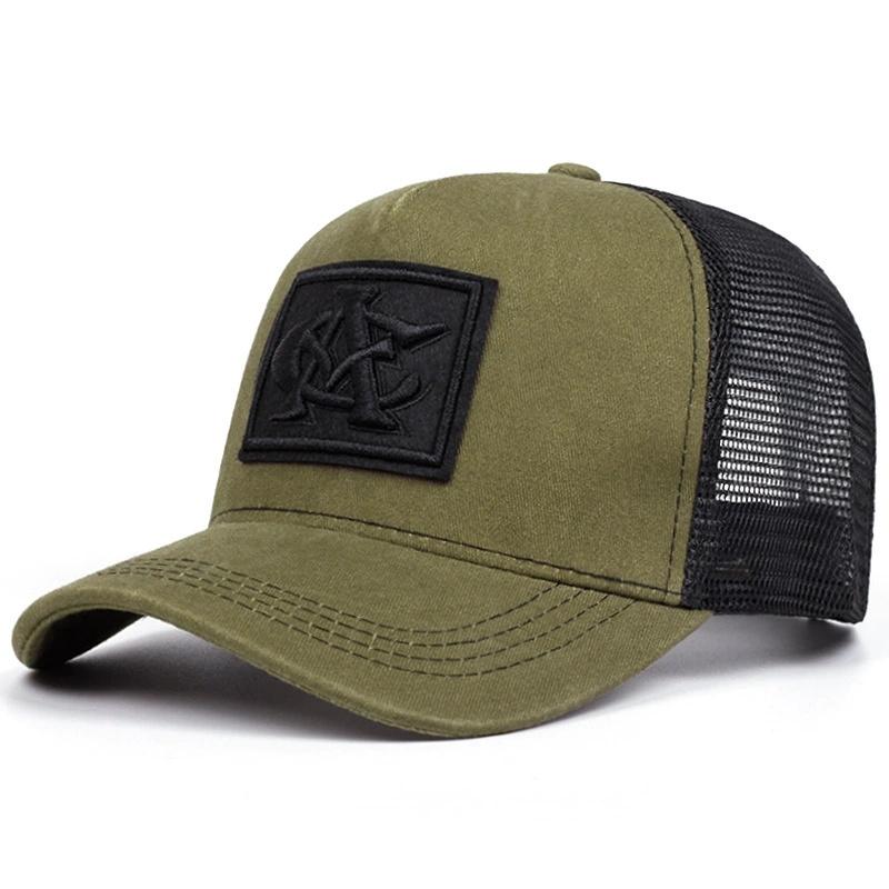 Fashion Unisex CA Letter Embroidery Hip-Hop Hats Spring and Autumn Outdoor Adjustable Casual Baseball Caps Sunscreen Hat