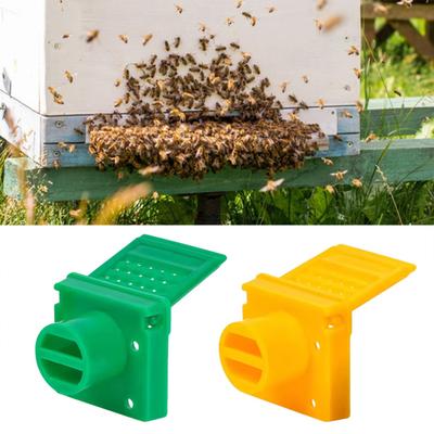 1/2Pcs Bee Hive Entrance Gate Bee Nest Ventilation Opening Window Door Beehive
