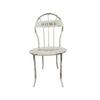 Miniature Chaise Jardinière Chaise Haute Design Arrière Support pour Plantes Finition Vieillie Design Vintage pour Jardiniers, Balcon, Terrasse