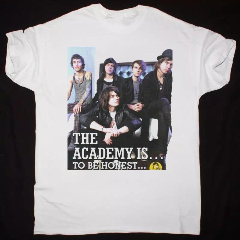 Trend The Academy band Members White Full Size S To 5XL Shirt FN1066 Unisex T-Shirt M