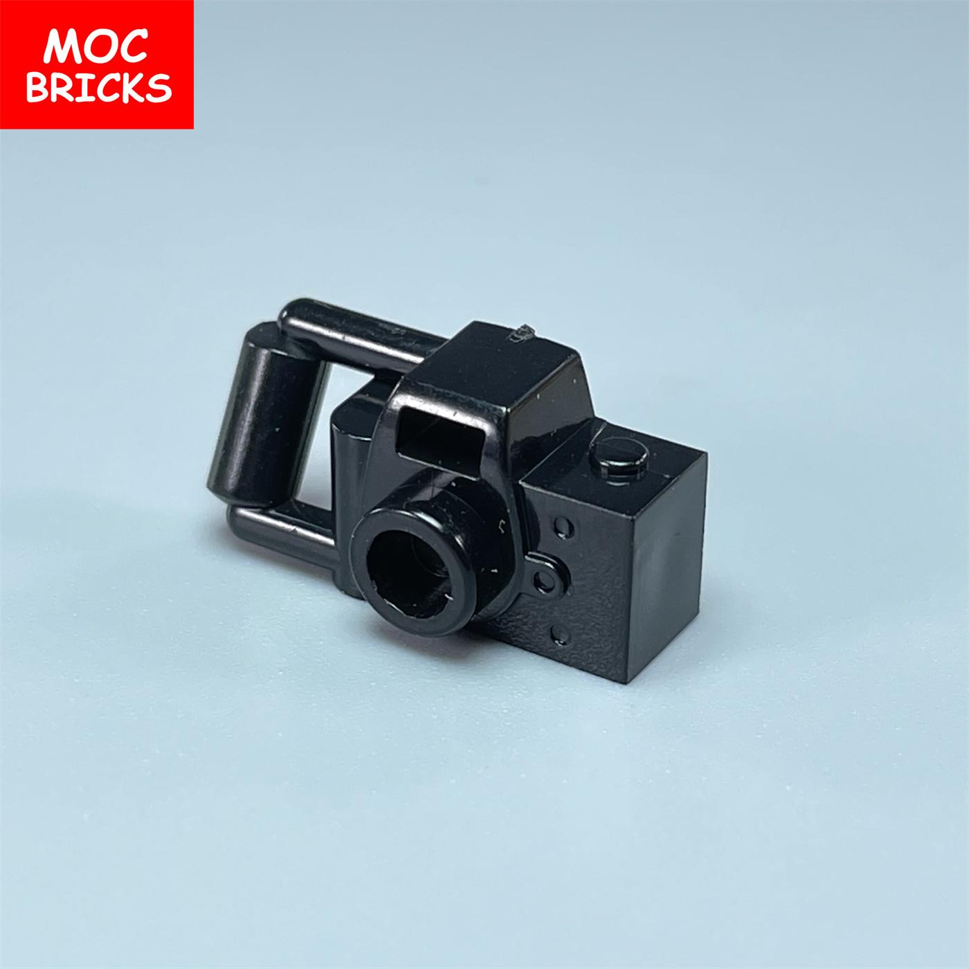 

5pcs MY OWN CREATION Blocks Camera KeepCap Tripod 30089b Holiday Travel Explorer Building Blocks Assembled Particles Children s Playthings чорний