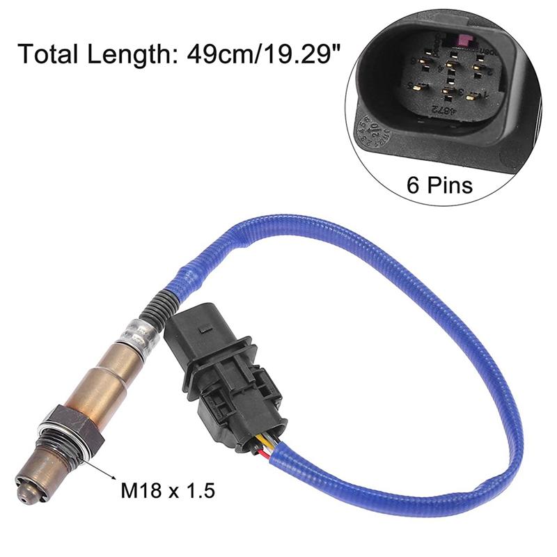O2 Oxygen Sensor for LINCOLN FORD FOCUS III 2.0L GDI 8F9Z9F472H 5147022 8F9Z9F472J 0258017321 8F9A-9Y460-GA 0258017322