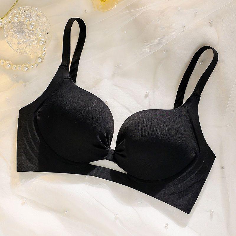 

Универсальный дышащий бюстгальтер пуш-ап для женщин - Увеличивает маленький бюст, Поддержка, Предотвращение провисания, Боковая поддержка, Без косточек. 34/75 AB Cup