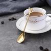 Creative Personality Gold Spoons Tree Leaf Spoon Coffee Spoon Tea Spoon Home Restaurant Dessert Cutlery Set