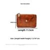 Change Bag Zipper Snap Button Compact Portable Card Bag Wallet