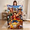 One PieceSoft Throw Blanket Flannel Blanket Warm Sofa Bed Camping Home Decor Unique Christmas Gift C3133