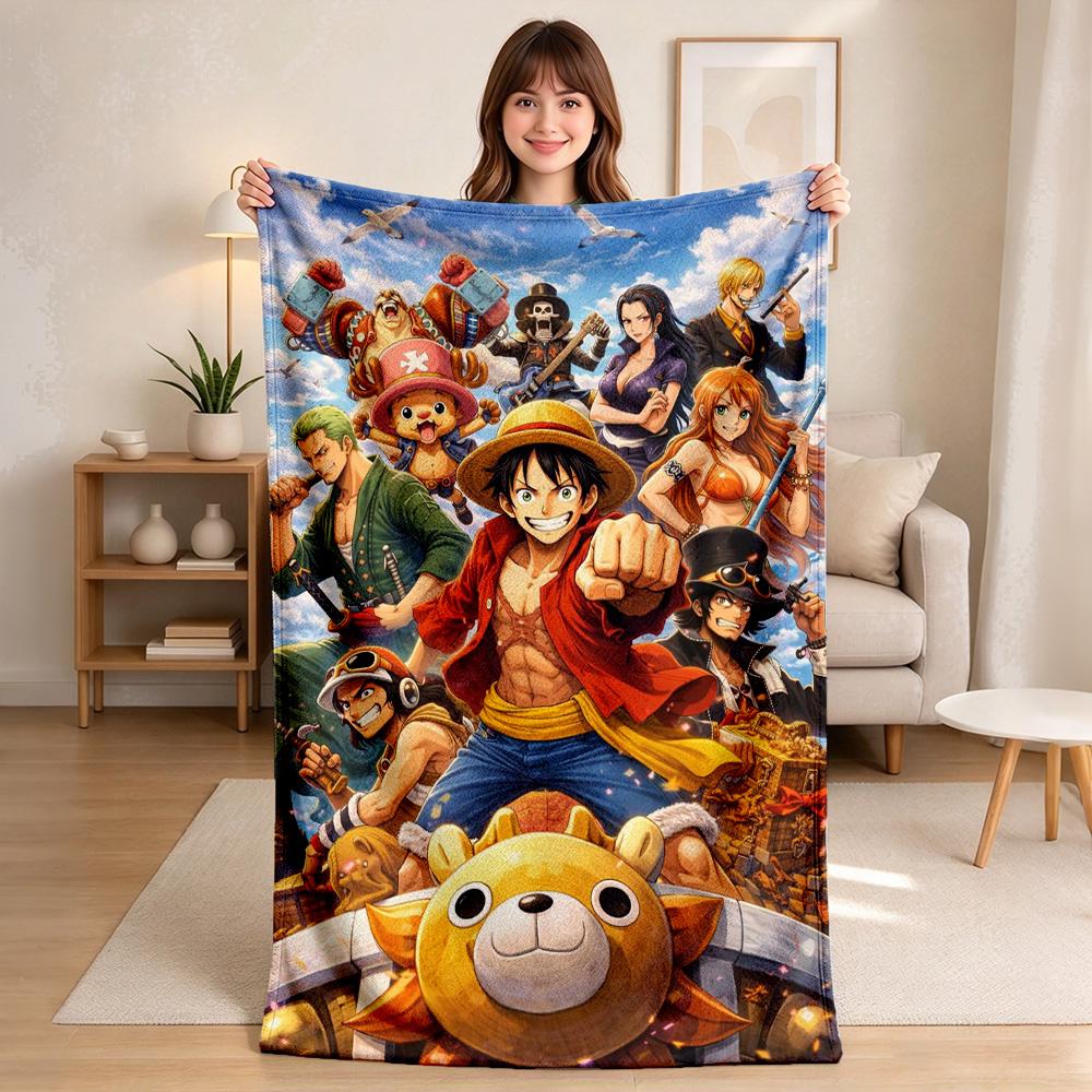 One PieceSoft Throw Blanket Flannel Blanket Warm Sofa Bed Camping Home Decor Unique Christmas Gift C3133