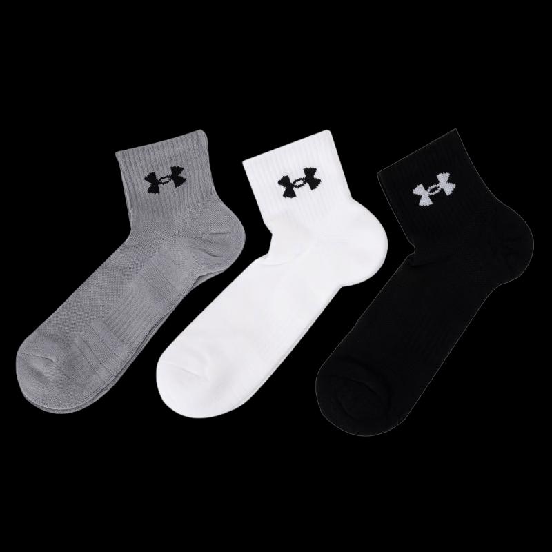 Under Armour Unisex 3-Pair All-Season Sports Socks L