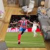 Alvarez Flannel Printed Carpet, Home Sofa Decoration for Living Room & Bedroom, Non‑Slip Play Flannel Floor Mat for Game Room