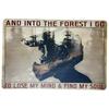 Vintage Metal Sign Bar Garage Man Cave Wall Decor 20x30cm