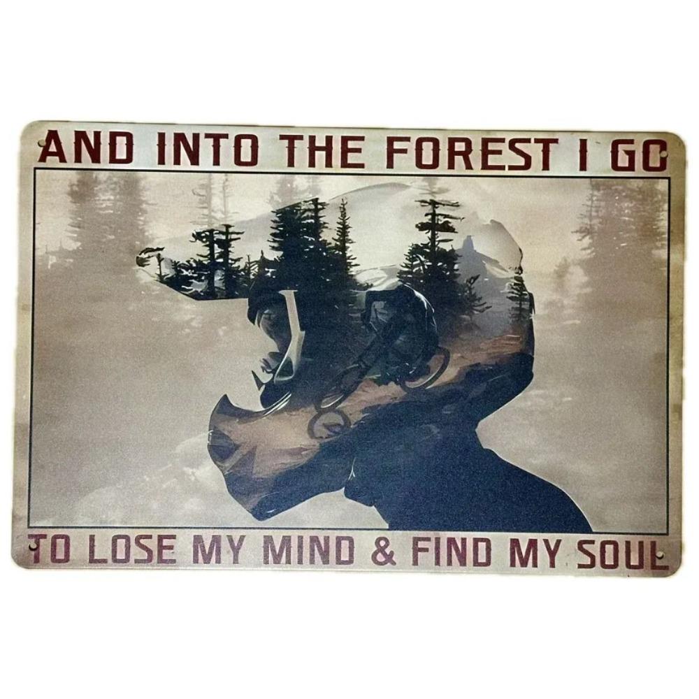 Vintage Metal Sign Bar Garage Man Cave Wall Decor 20x30cm