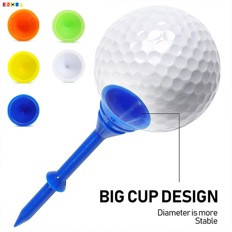 Yeni Dayanıklı Büyük Bardak Plastik Golf Topu Sivri Uçları 83mm - Düşük Kırılma, Sınırlı Hasar Tasarımı