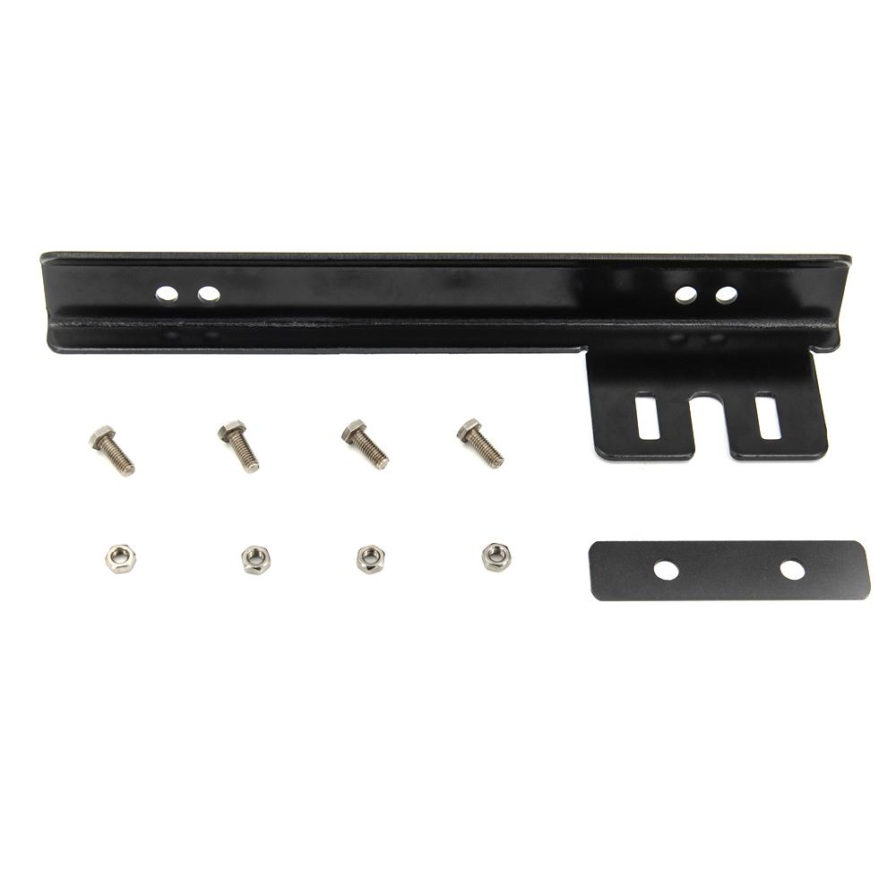 JDM Aluminum License Plate Relocator Car Front License Plate Mounting Relocate Bracket Holder For Honda Civic