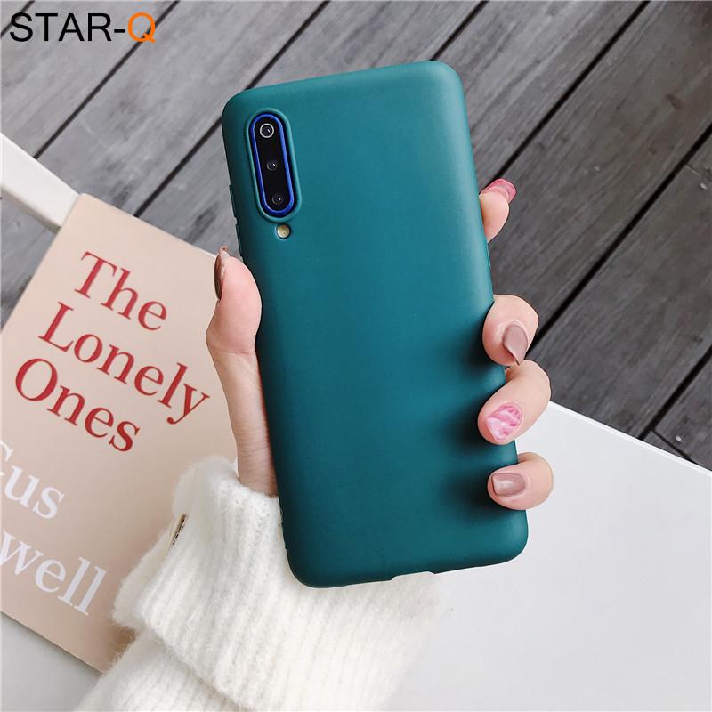 Candy Color Silikon Handyhülle für Samsung Galaxy A50 A70 A30 A40 A20 A10 Galaxi A51 A71 A20e M30s A7 2018 Matte Soft Tpu Hüllen