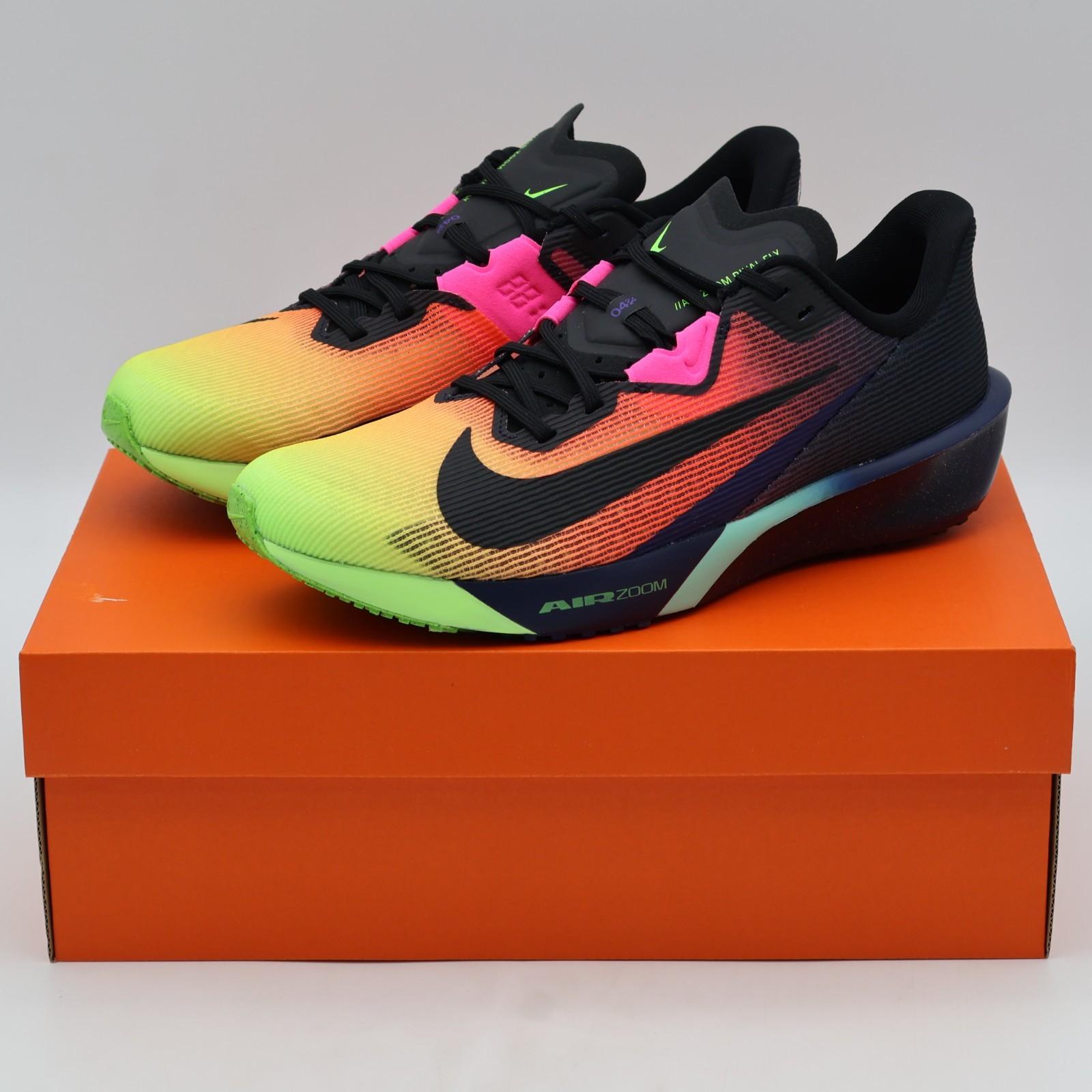 IO9565-400 Nike Air Zoom Rival Fly 4 Dark Obsidian Ghost Green Pink (Men s) 4