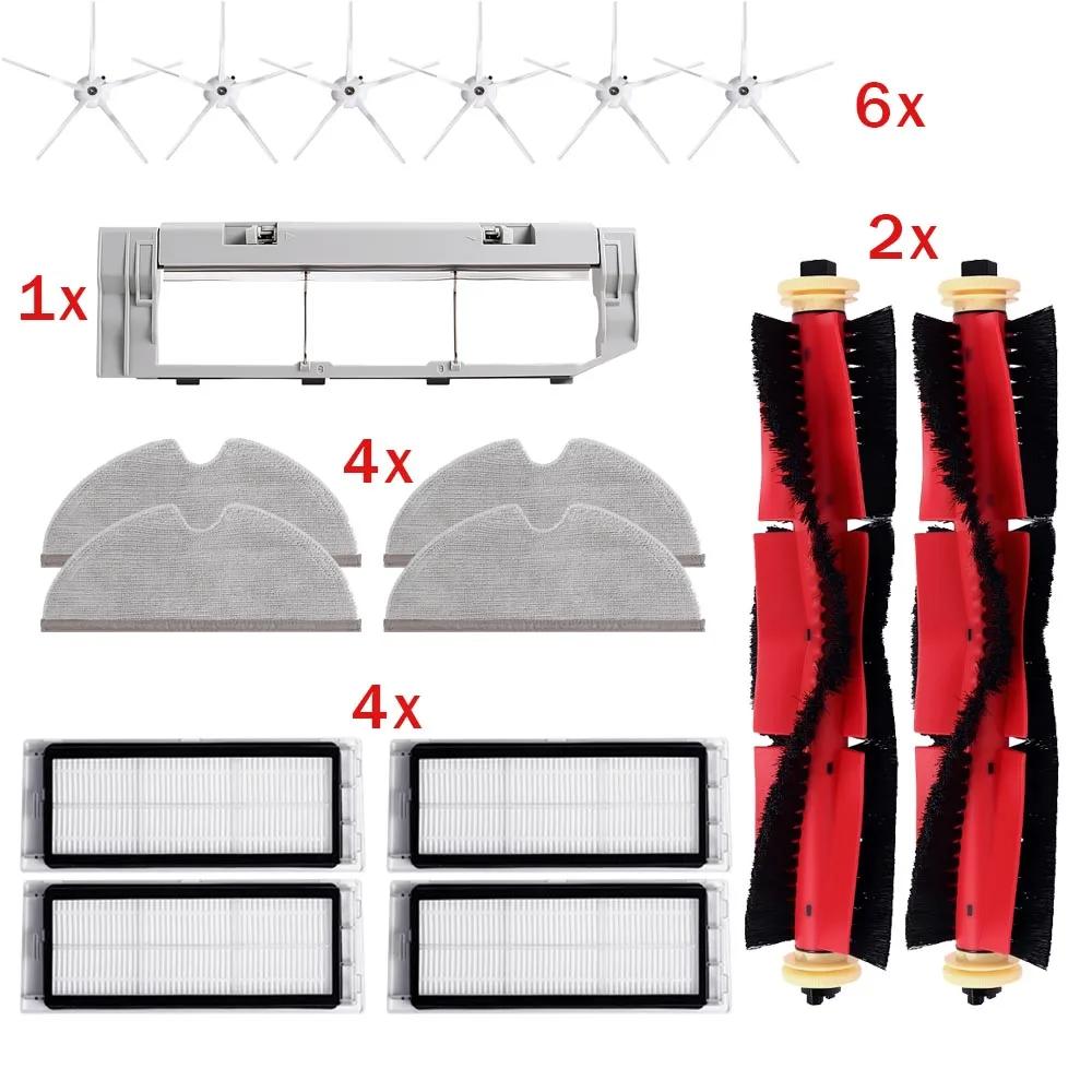 Roller Side Brush HEPA Filter Mop Cloth For Roborock S5 S50 S51 S52 S55 S6 S6 Pure S6 MaxV T6 T7 E4 E5 Vacuum Cleaner Part