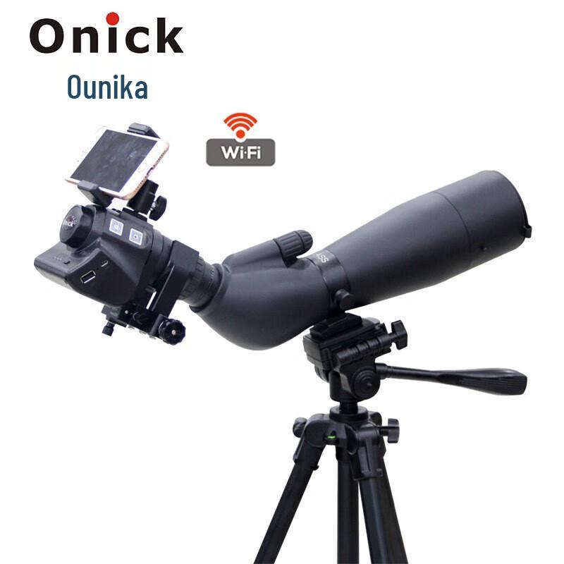 Onick 80ED Bird-Watching Scope with WiFi Capture & Eye-500 Eyepiece