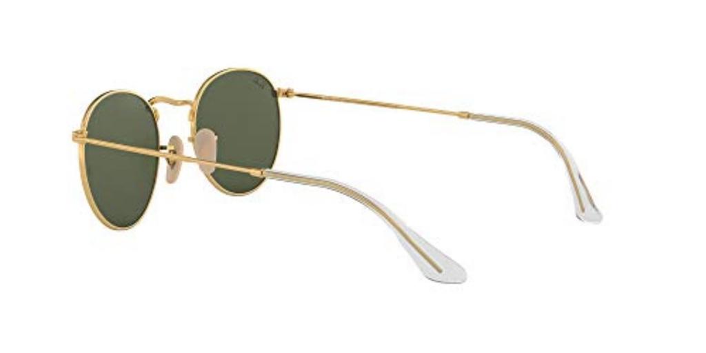 Sunglasses 0RB3447N ROUND METAL 001 GREEN 50 Ray-Ban G-15
