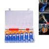 16pcs Remove Fuel Line Replacement Tool Auto Fuel Line Angled Disconnect Set Tool Air-conditioning Oil Pipe Quick Removal Tool