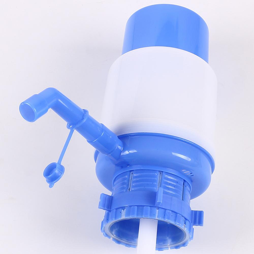 Water Bottles Pump Manual Hand Pressure Drinking Fountain Pressure Pump with Extra Short Tube and Cap Fits Most 5 Gallon Water