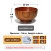 Sanchuang Bowl Household Japanese Tableware, Thickened Anti-scalding Instant Noodles, Chinese Wooden Bowl Large Soup Bowl