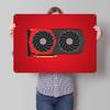 Ti Gaming X D Texture Printed Poster Custom Vintage Metal Tin Plate Sign for Wall Art Bedroom Decoration Room Home Decor