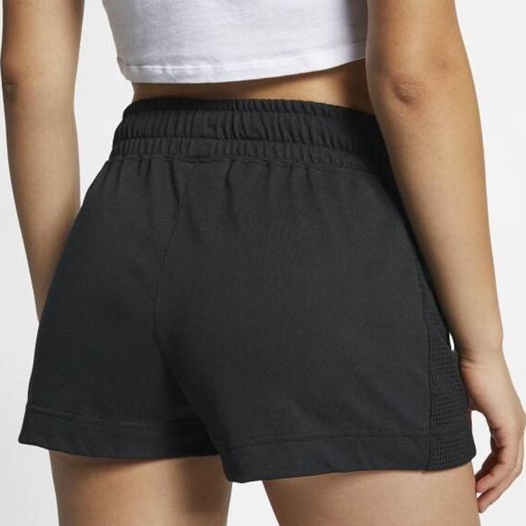 Nike Small Logo Casual Sports Shorts Women Shorts Black AR9779-010