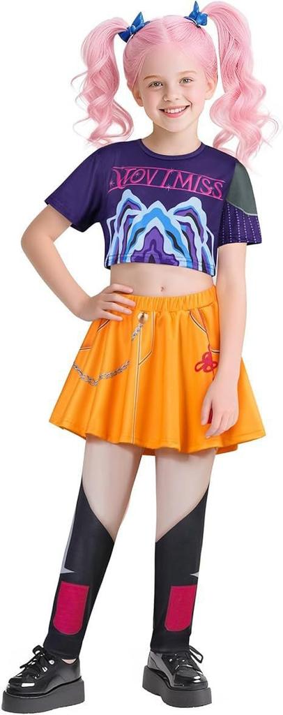 Hexe Jagd Cos Kostüm Druck Neues Mädchen Pop-Sängerin Halloween Anzug