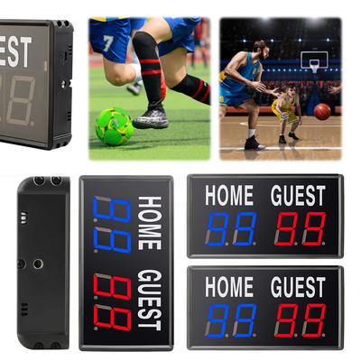 Marcador Digital LED de Mesa Marcador de Puntuación Puntos 0-99 Marcador Eléctrico Portátil para Baloncesto Ping Pong Béisbol