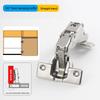 165 Degree/180 Degree Cabinet Hinge With Silent Damping Hydraulic Buffer For Kitchen Cupboard Wardrobe Door 3D Adjustable