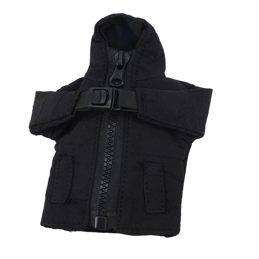   Down Coat Key Chain Cool   Jacket Keychain with   Unique Funny   Innovative Multi Functional Black