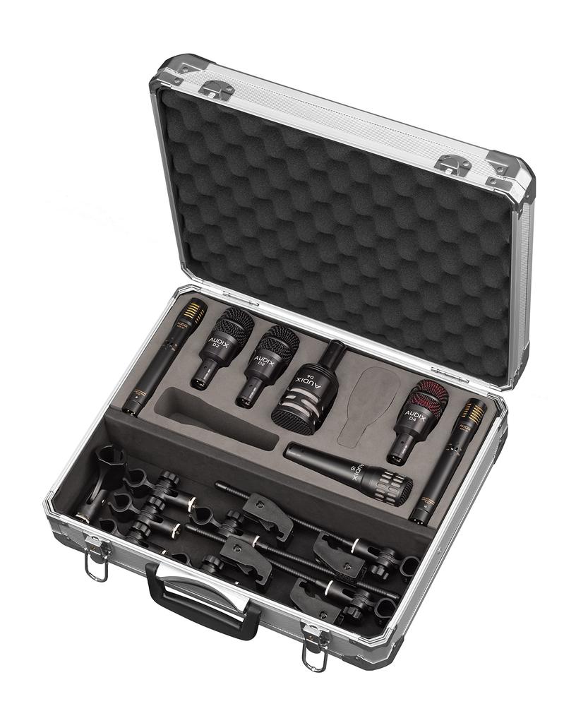 AUDIX DP7 Drum Microphone Dynamic Set Set, Microphone, 7-Microphone