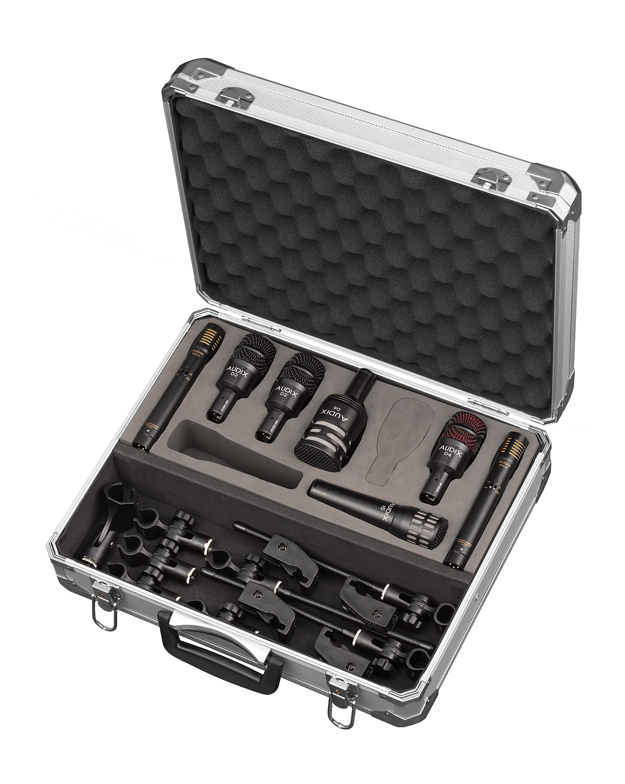 

AUDIX DP7 Drum Microphone Dynamic Set Set, Microphone, 7-Microphone чорний