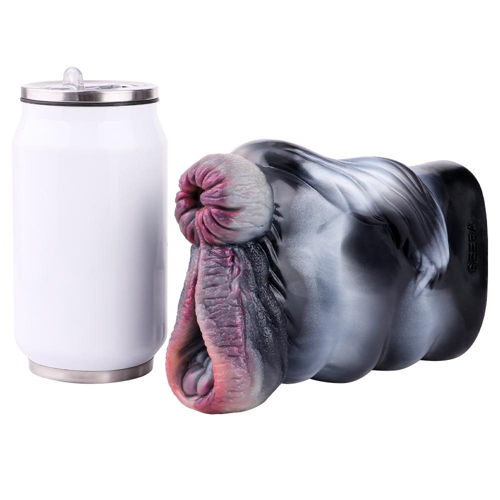 GEEBA6189-6195 Mythical Beast Male Masturbator: Animal-Shaped Soft Silicone Cup