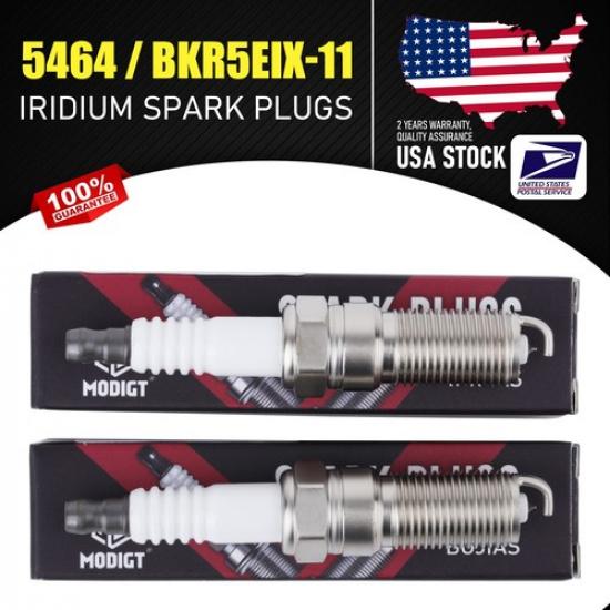 6 pcs Fit NGK BKR5EIX-11 5464 Spark Plugs Iridium IX For Toyota Mitsubishi Mazda