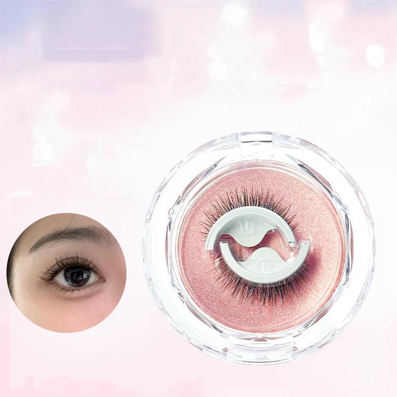 3D Mink Self-Adhesive False Eyelashes - Glue-Free, Easy 3-Second Application, Reusable