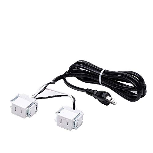Sugatsune Kogyo 210035177 DM2-A2-WT/Pre-wired Outlet DM2-A2-WT