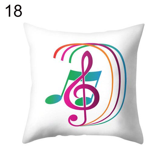 

Чехол для гитары с музыкальной нотой и принтом, подушка, чехол для дивана, кровати 18