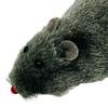 Wind-Up Mouse Cat Toy Realistic Furry Mouse Interactive Pet Toy Funny Moving Mouse for Chasing And Pouncing Play Stimulates Indoor Hunting Instincts