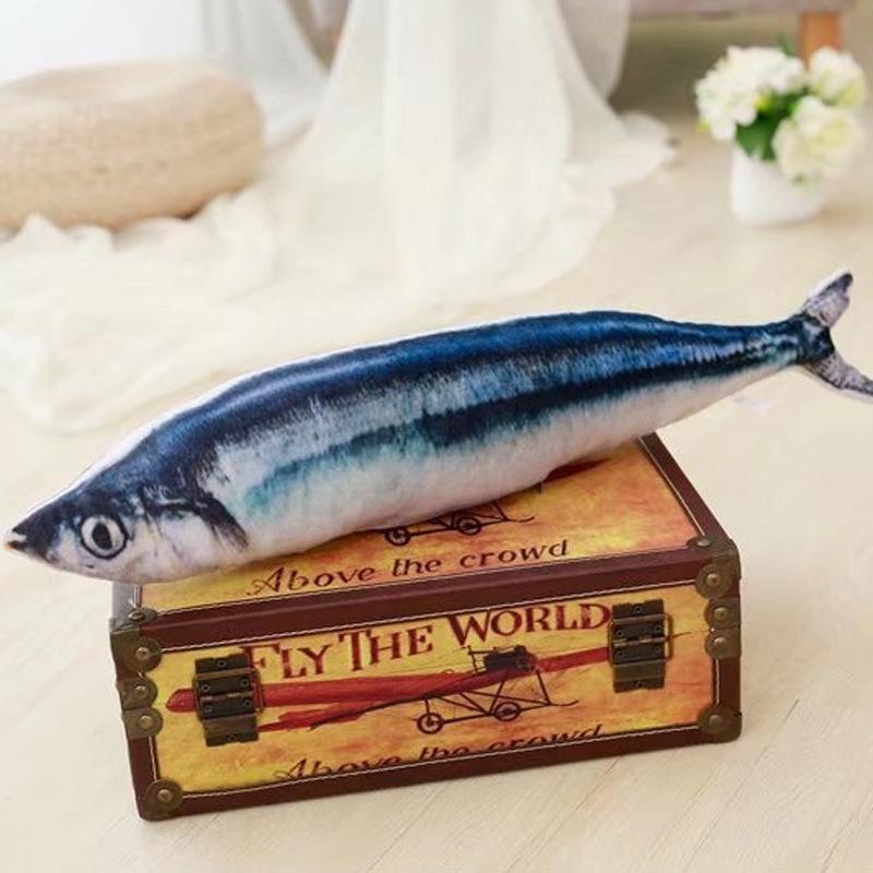 

Plush toy Lanqiu saury doll cute small fish hug pillow doll simulation doll birthday gift female 20cm