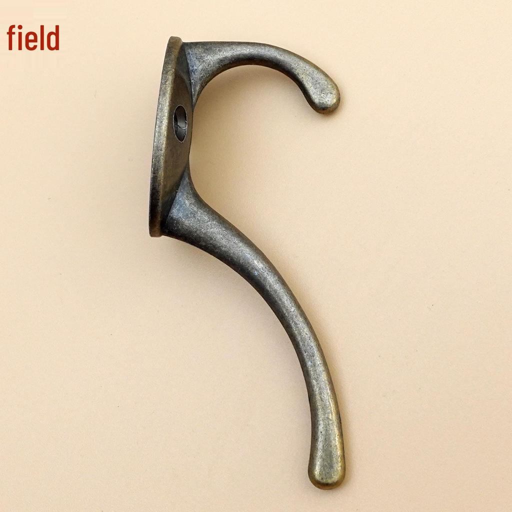 Cheng Yu Retro Chinese Style Metal Double Wardrobe Coat & Hat Hook