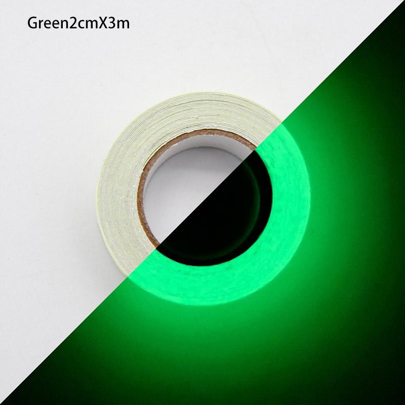 3m Long Luminous Tape Stair Floor Fluorescent Sticker Warning Safety Scene Sticker Home Decorative Party Supplies