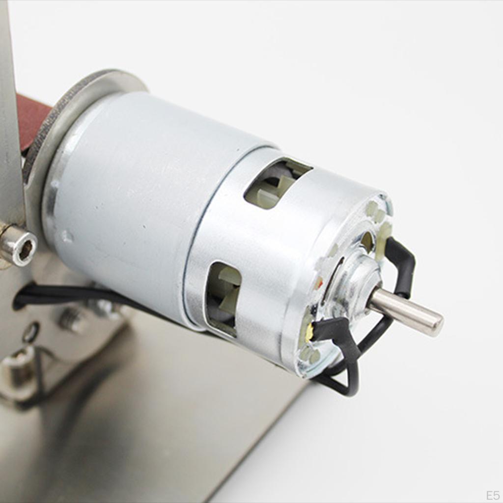 Elektrisk Mini Båndsliper Premium Polerings Sliping Maskin for Trebearbeiding Passer 775