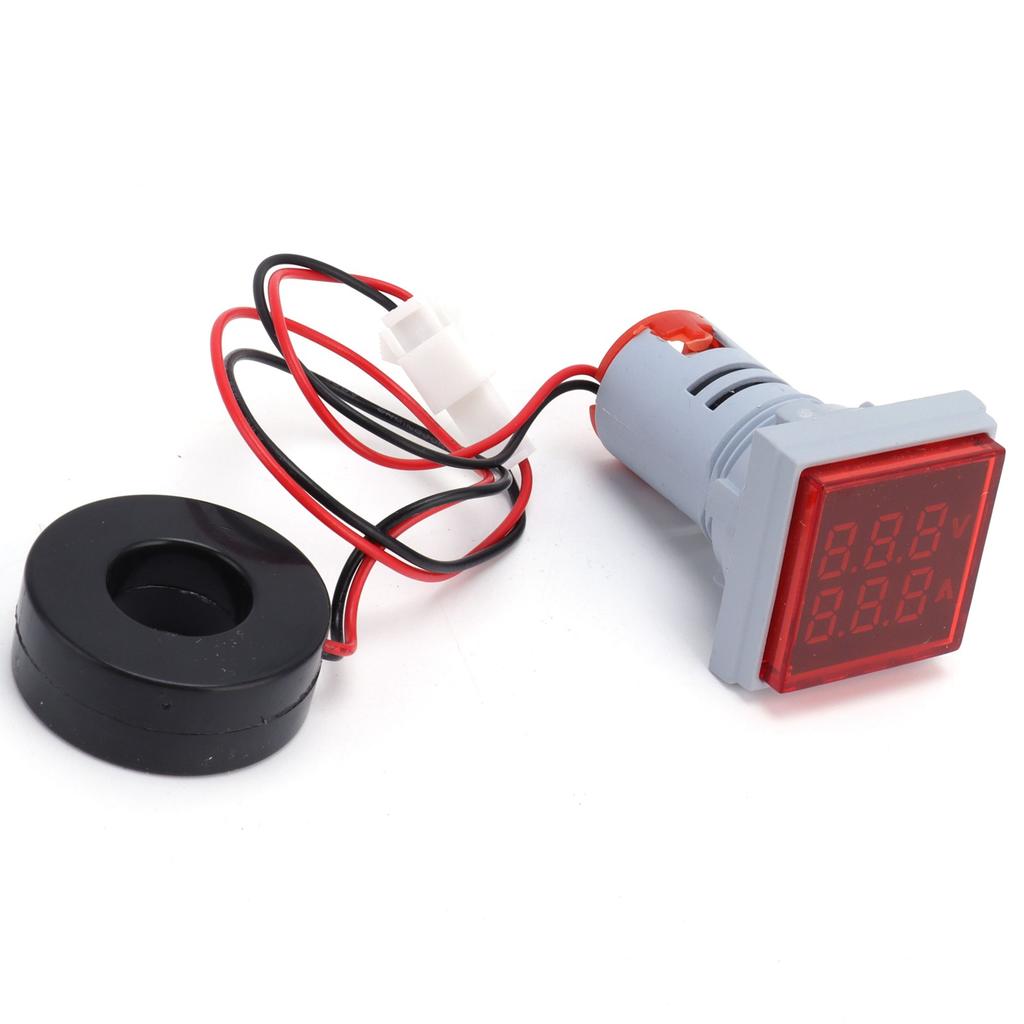 Current Signal Indicator   2‑Display   Lamp Light 60.500V AC AD16‑22FVA