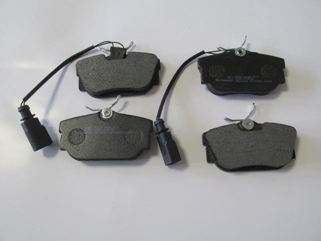 For Volkswagen Transporter T4 1996 2001 Rear Brake Pad 2 Cable Dısc 94,8X51X15,4 Bramax 7D0698451B
