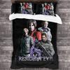 R-Resident Evil Games Gamer Comforter Bedding Set,3D Duvet Cover Bed Set Quilt Cover Pillowcase,king Queen Size Bedding Set Boys